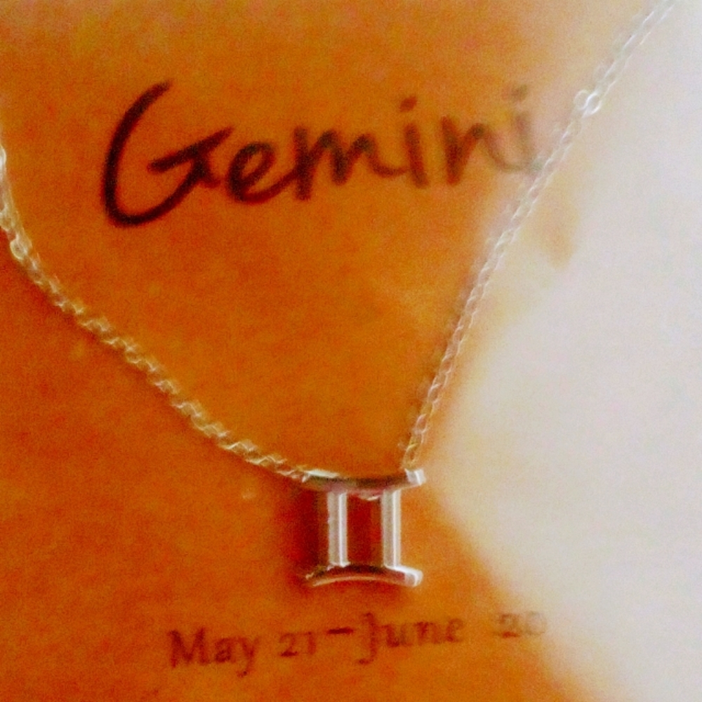 Zodiac Charm And Chain Gemini